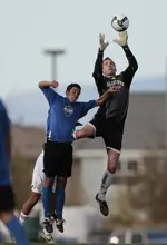 2008 NSCAA/adidas Youth All-American goalkeeper Brendan Lafferty is one of four GW men's soccer recruits for 2009.