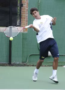 The Colonials swept all three doubles matches against Longwood.