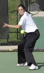 Jacqui Corba finished the season 11-4 in singles, 7-7 in doubles.