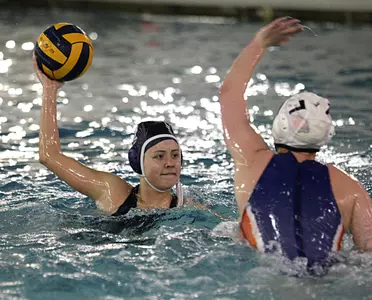 Freshman Allison Peotter's pair of overtime goals lifted GW to a 12-11 overtime victory over Bucknell for third place at the CWPA Southern Championships Saturday.