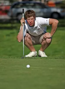 Brendan Barrack finished in a three-way tie for first at the Patriot Intercollegiate on Monday.