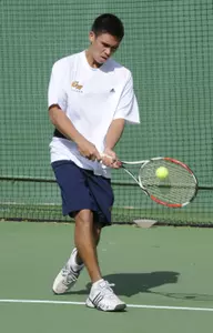 Sophomore Erik Hannah won both his doubles match and battled back to win in three sets in his singles match.