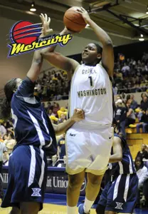 Jessica Adair became the fifth GW women's basketball player taken in the WNBA Draft when the Phoenix Mercury selected her with the 34th overall pick Thursday.