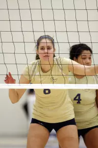 Abby Syverson hit a career-high .714 in the season-opener Friday night.