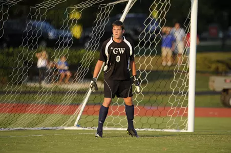 Brendan Lafferty shut out Howard, 2-0, Saturday to earn A-10 Co-Rookie of the Week honors Tuesday.