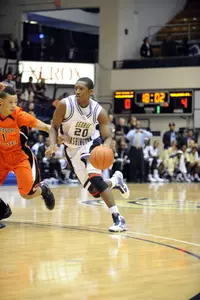 Lasan Kromah has twice been named the A-10 Rookie of the Week this season.