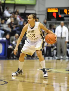 Janine Davis and the GW women's basketball team travels to Kingston, RI, to battle Rhode Island Tuesday at 7:00 pm.