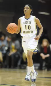 Freshman Shi-Heria Shipp had 13 points, three assists, two steals and a block in GW's 59-51 loss at Rhode Island Tuesday.