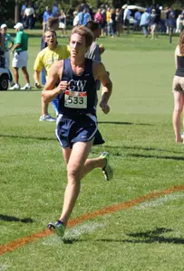 Senior Zach Borenstein Finished in 21st-place on Friday afternoon.