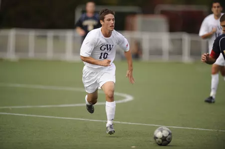 Sophomore Seth Rudolph's team-leading sixth goal of the season tied the match at 1-1, but St. Bonaventure scored twice in the second half for a 3-1 victory.