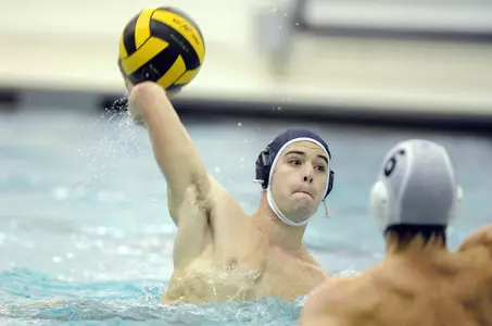 Freshman Nate Little led GW with two hat tricks in losses to Cal Baptist and Chapman in California Friday.