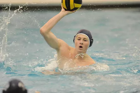 Freshman Daniel Tyner earned CWPA All-South Second Team honors after leading GW in points and ejections drawn in 2010.