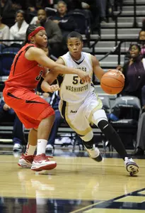 GW junior Kye Allums is the first openly transgender male student-athlete to compete for the Colonials' Division I women's basketball program. A transgender person identifies with or expresses a gender identity that differs from the one of his or her sex at birth.
