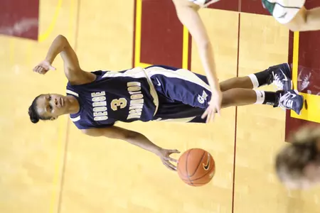 Junior Kristin Aldridge and GW make their first visit to American in 12 seasons Saturday at 2:00 pm.