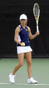 Freshman Mimi Hamling won all four matches she played in against Penn and Richmond this weekend.