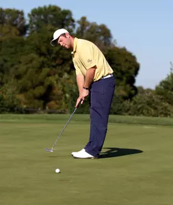 Tyler Wendelken was the low Colonial in the GW Golf Invitational at Bethany Beach, DE.