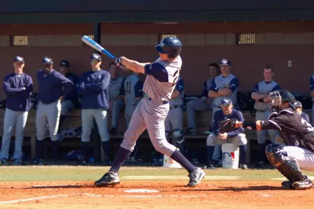 Colonials (9-9) drop third straight high scoring game with Hoyas (Photo Courtesy of John Cantrell)