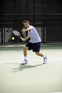 Junior Chris Kushma posted a 15-8 spring season record for the Colonials.