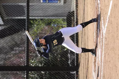 Sophomore Jordyn O'Donnell collected on of two GW hits in the fourth inning against Fordham.