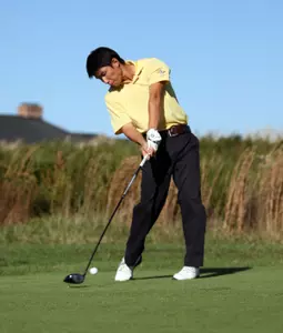 Martin Liu tied for fourth place at Caves Valley.