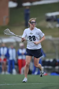 Sophomore Hilary Quinn's hat trick wasn't enough to lift GW past Richmond in a 17-6 road loss Friday afternoon.