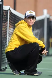 GW head coach Dawn Buth guided the Colonials into their first A-10 Championship Finals since 1997.