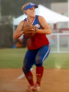 Lacey Cook looks to help the Colonials on the infield in the spring.