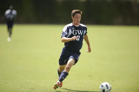 Sophomore Seth Rudolph posted league's first hat trick of 2010 to earn A-10 Player of the Week honors Monday.