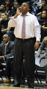 Head coach Mike Bozeman and the GW women's basketball team will play a 28-game slate in 2010-11 featuring 13 home games and 13 teams which advanced to postseason play in 2009-10.