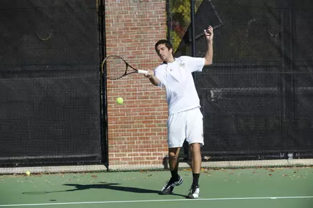 Junior Ugur Atalay and the Colonials will take on No. 75 Maryland on Sat. Jan 29, in Collge Park, MD.