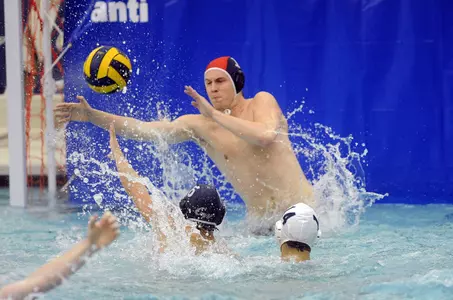 Junior Cameron Illes made 23 total saves in Friday's two contests at the Claremont Convergence in California.