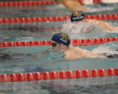 The George Washington men's swimming team fell to Drexel, 170-110, Saturday afternoon.