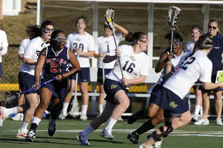 Junior Megan Seidman led all players with six goals to help GW roll past Howard, 21-3, on Wednesday.