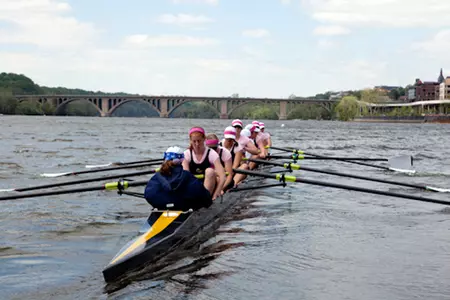 The Colonials will host the Annual George Washington Invitational Regatta on April 8 and 9 on the Potomac River