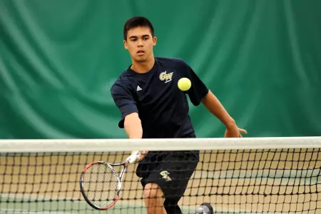 Senior Erik Hannah was named to his fourth A-10 All-Conference team on Friday.