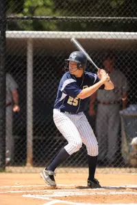 Senior Stephen Oswald is batting .331 with two home runs and 24 RBI for the New Market Rebels in the Valley Baseball League.