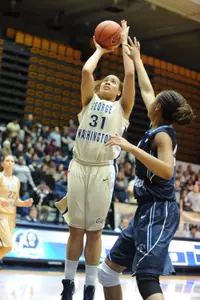 Senior Tara Booker was named the Atlantic 10 Co-Player of the Week on Monday after averaging 19.0 points and 8.0 rebounds in two victories last week.
