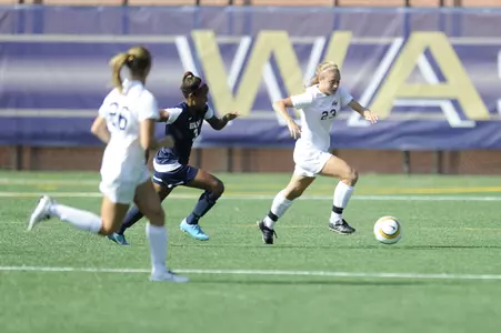 The George Washington women's soccer team was edged by Rhode Island, 1-0, on Friday evening.