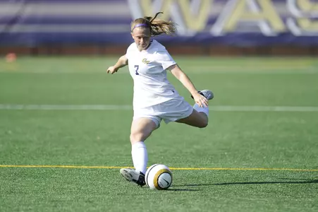 The George Washington women's soccer team fell to Massachusetts, 4-0, on Sunday afternoon in its final road match of the season.