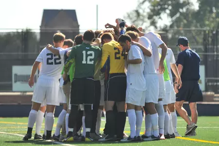 The men's soccer team next travels to Saint Louis.