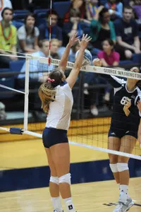 Friday marked the sixth time in their last eight matches that the Colonials have totaled at least 10.0 team blocks.