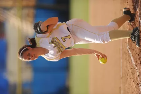 Senior pitcher Heidi Penna season debut against Appalachian State on Sunday.