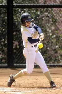 Sophomore Chelsea Lenhart went 1-for-3 at the plate against Louisiana Tech on Saturday.