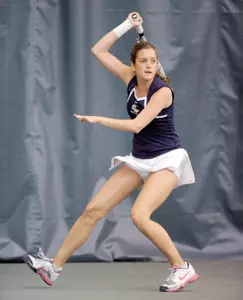 Senior Jacqueline Corba was named Colonial of the Week on Monday, March 13, 2012.