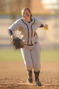 Freshman Chelsey Pedley earned her first career save against James Madison on Saturday afternoon.