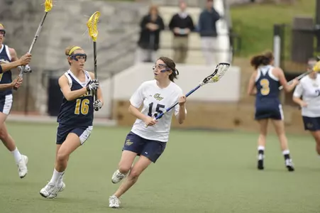 Senior Sarah Phillips has scored 12 career goals against Mount St. Mary's.