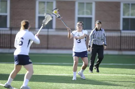 Freshman Rachel Mia posted her third hat trick of the season.