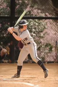 Junior Tara Fogarty went 1-for-3 from the plate against Georgetown on Thursday.