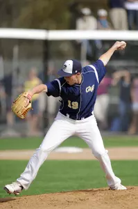 Junior southpaw Kenny O'Brien leads the Colonials with 31 strikeouts against just eight walks.