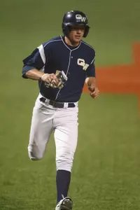 Senior Brett Bowers was one of three Colonial's players to record multiple hits in GW's 11-1 loss at William & Mary on Wednesday.